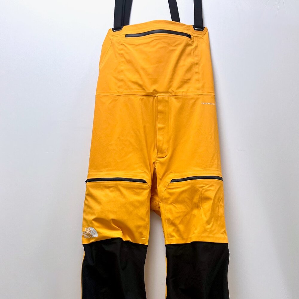 The North Face Summit Series L5 Futurelight Goretex Gold Bibs Men's Size Medium